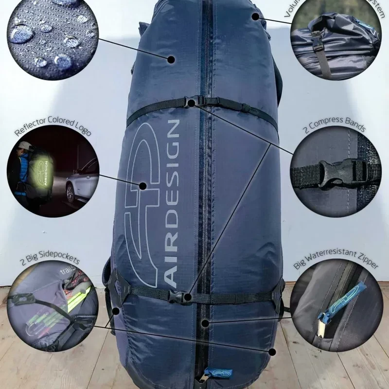 Sac de Portage Light Parapente AirDesign Trail | Flying Fish